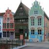 Some lovely ancient houses in the centre of Malines.