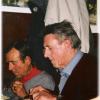 Farewell party: Georges en een Berlijnse host.