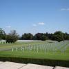 Bezoek Amerikaanse militaire begraafplaats te Henri-Chapelle.