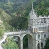 El santuario de las Lajas, Ipiales, Z. Colombia.