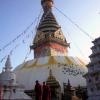 Swayambhunath, de apen tempel.